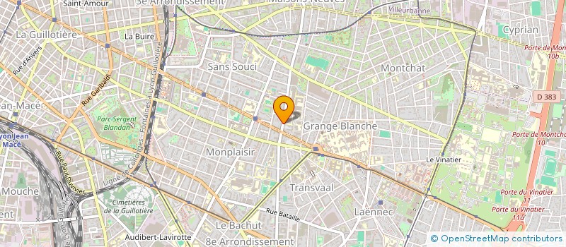 localisation de l'entreprise PITUC  LYON