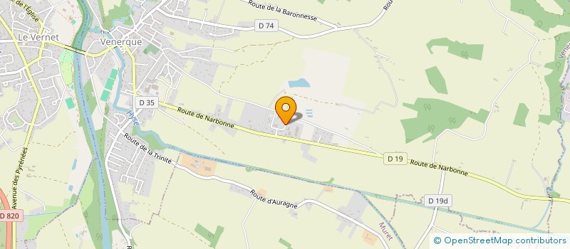localisation de l'entreprise PITUELLO à VENERQUE