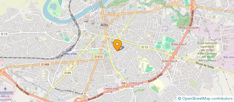 localisation de l'entreprise PITULE ET BIDOUILLE à ALBI