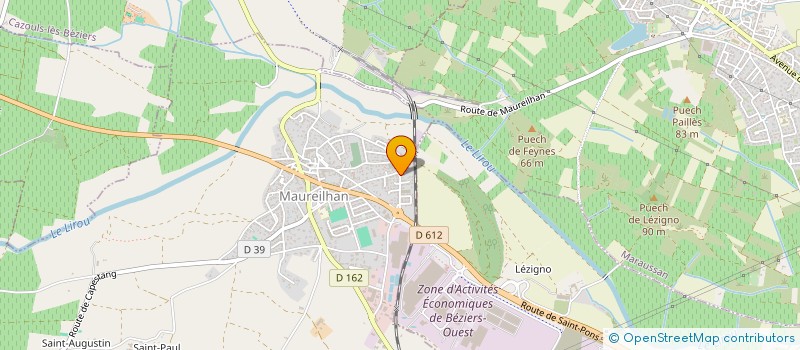 localisation de l'entreprise PITY  MAUREILHAN