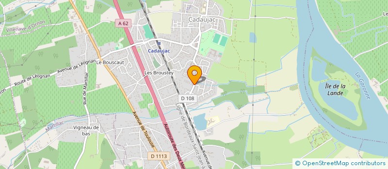 localisation de l'entreprise PITY BELLIARD  CADAUJAC