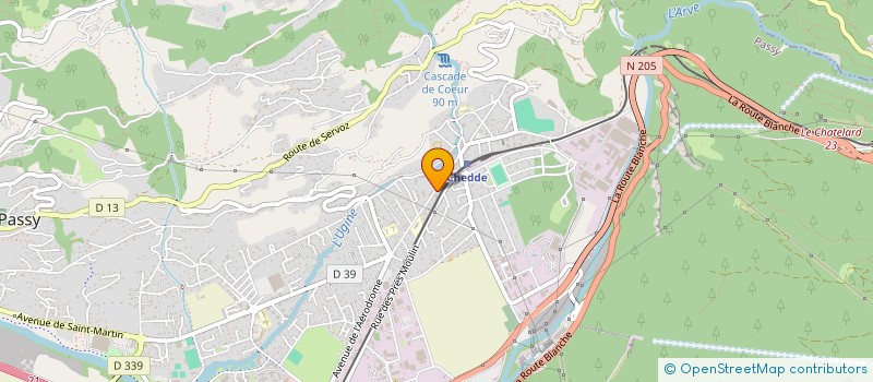 localisation de l'entreprise PITZALIS LUIGI ET FILS  PASSY