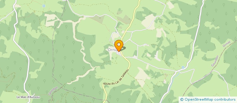 localisation de l'entreprise PIU ALTO  SAINT-CIRQ-LAPOPIE