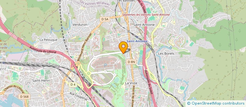 localisation de l'entreprise PIU KARINA à MARSEILLE