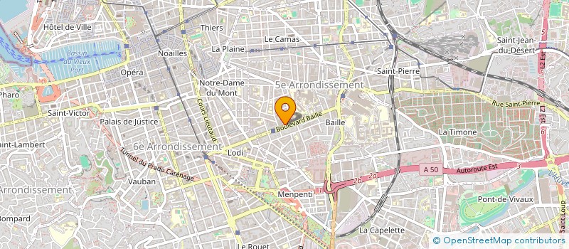 localisation de l'entreprise PIU PIU EVENT  MARSEILLE