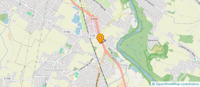 localisation de l'entreprise PIUBELL'ARTE  PINS-JUSTARET