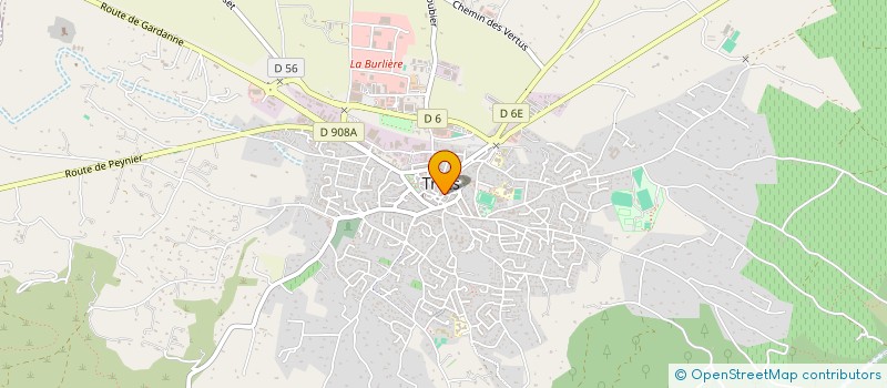 localisation de l'entreprise PIUMINO à TRETS