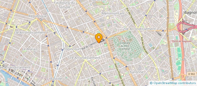 localisation de l'entreprise PIUS J PANTALIYAN - STEPHEN ANANTHARAJAH  PARIS