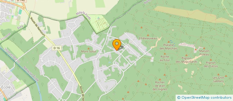 localisation de l'entreprise PIV 1 à NOISY-SUR-ECOLE