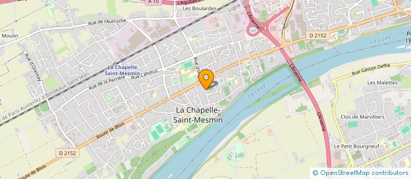 localisation de l'entreprise PIVADIS à LA CHAPELLE-SAINT-MESMIN