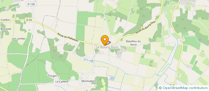 localisation de l'entreprise PIVAMA  BRISSAC LOIRE AUBANCE