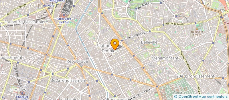 localisation de l'entreprise PIVER ORILLON  PARIS