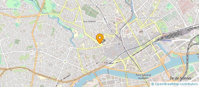 localisation de l'entreprise PIVETEAU IMMOBILIER à NANTES