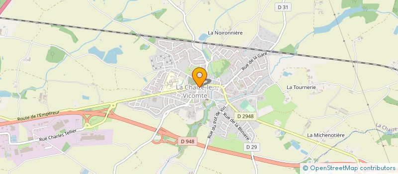localisation de l'entreprise PIVETEAU MARC ET JEAN à LA CHAIZE-LE-VICOMTE