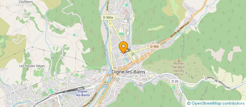 localisation de l'entreprise PIVISO à DIGNE-LES-BAINS
