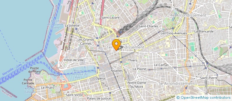 localisation de l'entreprise PIVOINE à MARSEILLE