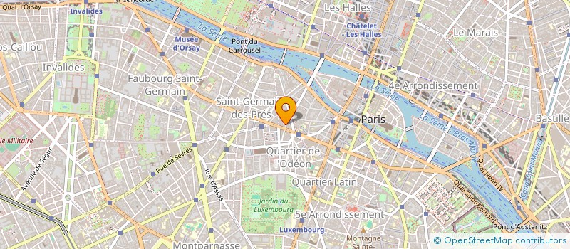 localisation de l'entreprise PIVOINE  PARIS