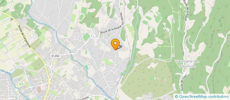 localisation de l'entreprise PIVOINE  L'ISLE-SUR-LA-SORGUE