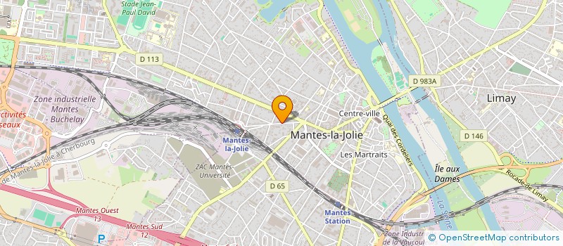 localisation de l'entreprise PIVOINE DUCLAUX  MANTES-LA-JOLIE