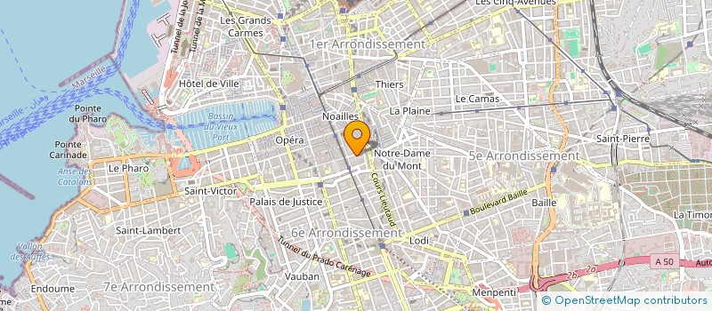 localisation de l'entreprise PIVOT PANDA à MARSEILLE