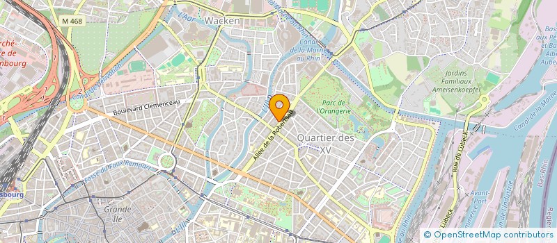 localisation de l'entreprise PIWAKAWAKA à STRASBOURG