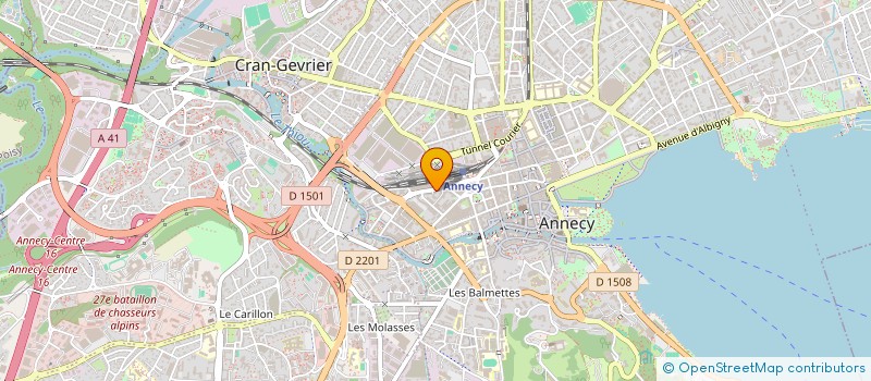 localisation de l'entreprise PIWAO.COM à ANNECY