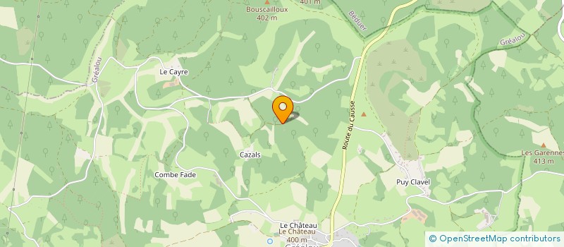 localisation de l'entreprise PIWI  GREALOU