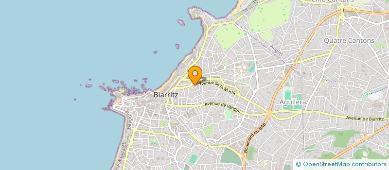 localisation de l'entreprise PIX EYES à BIARRITZ