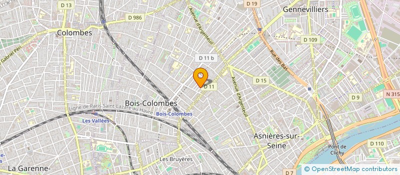 localisation de l'entreprise PIX ME à BOIS-COLOMBES