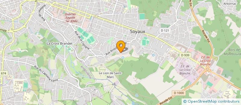 localisation de l'entreprise PIX'N'AUDIO  SOYAUX