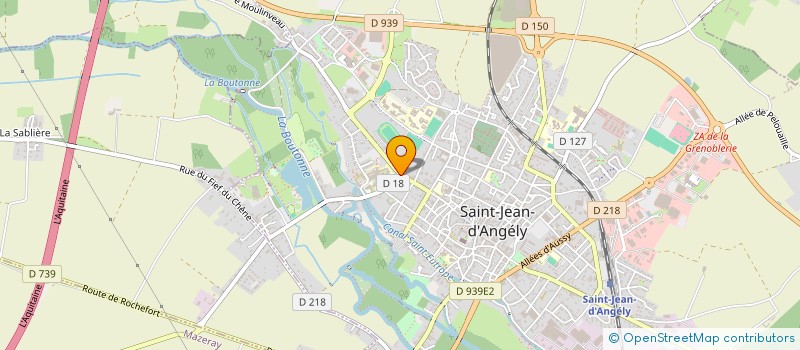 localisation de l'entreprise PIX'N CLIC CREATION  SAINT-JEAN-D'ANGELY