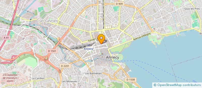 localisation de l'entreprise PIX POCKET à ANNECY