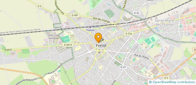 localisation de l'entreprise PIX PROD VIDEO  YVETOT