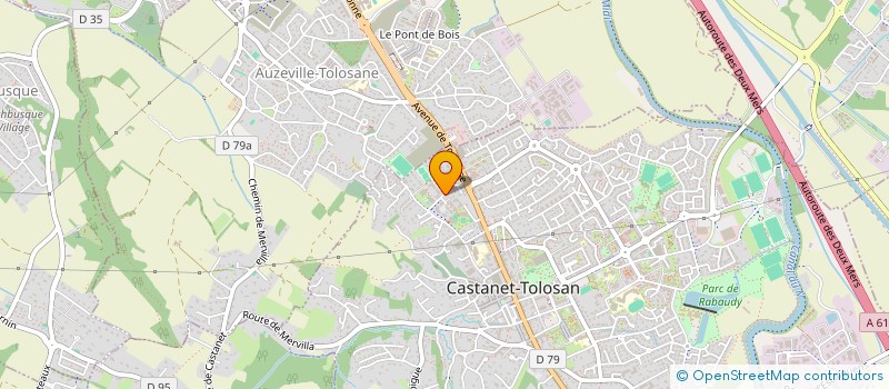 localisation de l'entreprise PIXAIDY à CASTANET-TOLOSAN