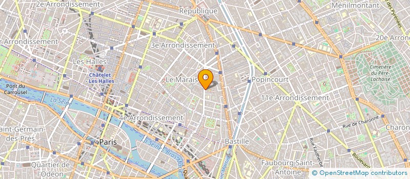 localisation de l'entreprise PIXAMP  PARIS