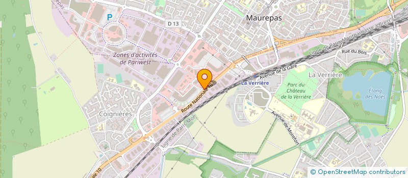 localisation de l'entreprise PIXAO à COIGNIERES