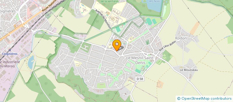 localisation de l'entreprise PIXAP  LE MESNIL-SAINT-DENIS