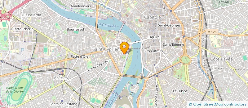 localisation de l'entreprise PIXCHEL VETIMAGING à TOULOUSE