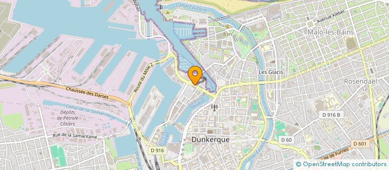localisation de l'entreprise PIXEL à DUNKERQUE