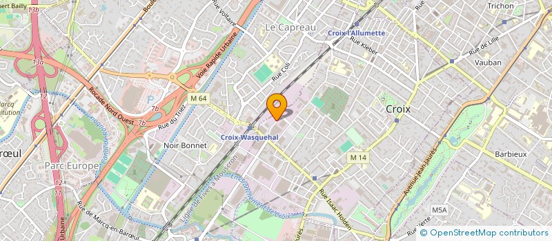localisation de l'entreprise PIXEL à MARCQ-EN-BARŒUL