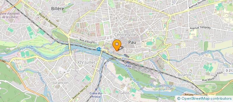localisation de l'entreprise PIXEL ART CAFE & ARCADE à PAU