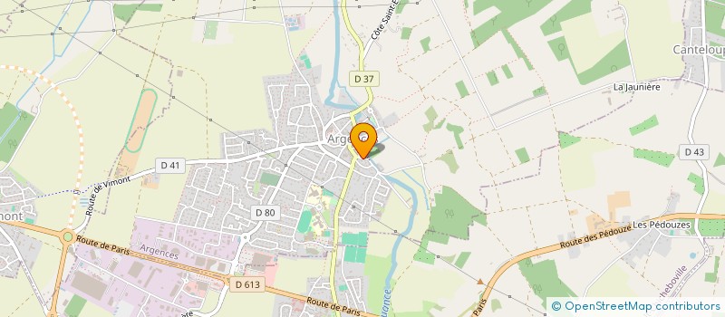 localisation de l'entreprise PIXEL ART SCENOGRAPHY  ARGENCES