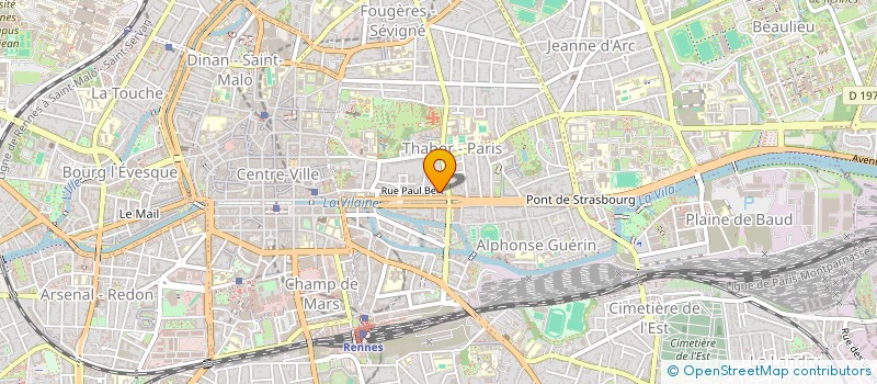 localisation de l'entreprise PIXEL EDITION à RENNES