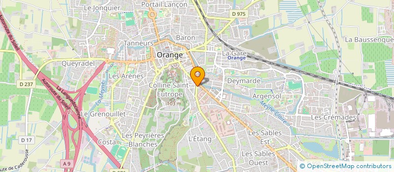 localisation de l'entreprise PIXEL IMPACT à ORANGE