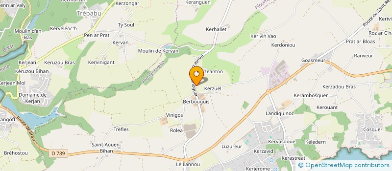 localisation de l'entreprise PIXEL INVESTISSEMENT  LE CONQUET