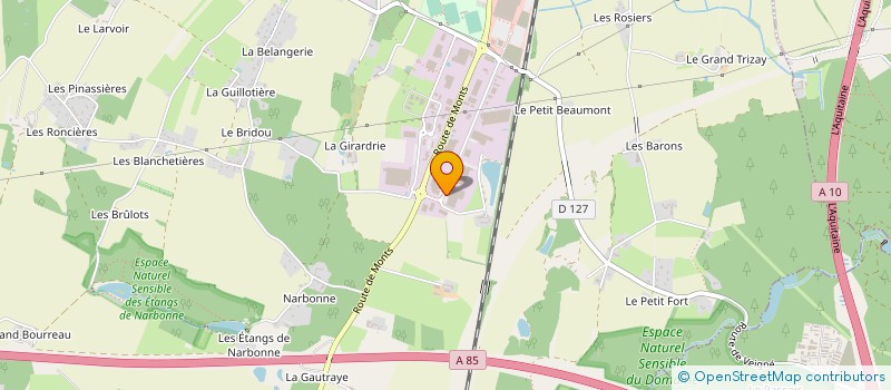 localisation de l'entreprise PIXEL PRODUCTION à JOUE-LES-TOURS