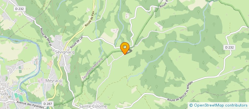 localisation de l'entreprise PIXEL PYRENEES à SAINTE-COLOME