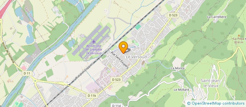 localisation de l'entreprise PIXEL STORY à LE VERSOUD