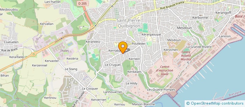 localisation de l'entreprise PIXEL WAVE à BREST