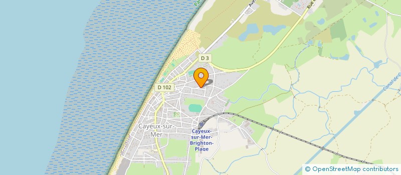 localisation de l'entreprise PIXELIA SOLUTIONS à CAYEUX-SUR-MER